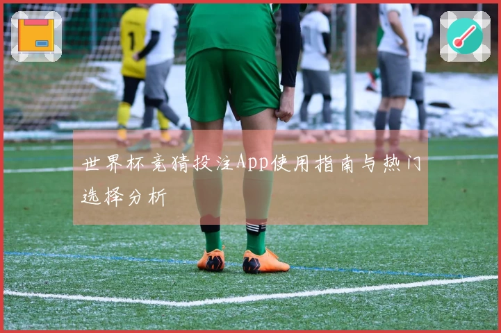 世界杯竞猜投注App使用指南与热门选择分析