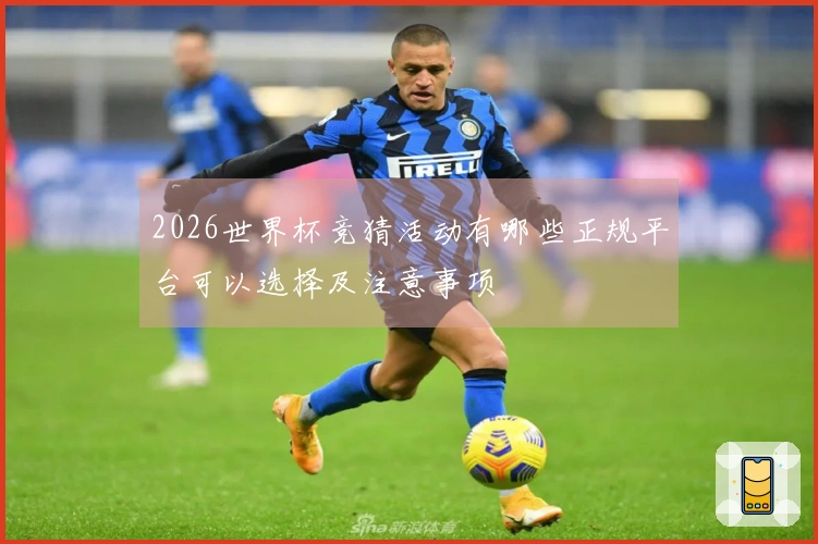 2026世界杯竞猜活动有哪些正规平台可以选择及注意事项